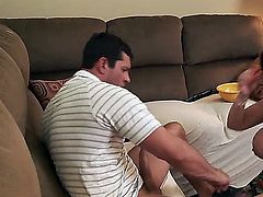 Doggy style fuck with curvy mom Sara Jay