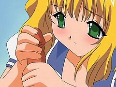 Blonde anime blonde stripped and fucked