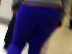 Purple leggings