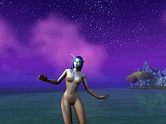 World of Warcraft Bloodelf Dance