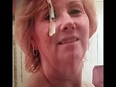 Facial for sexymilf