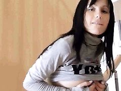 Chachita Jenet displays her neat wet spot in solo scene