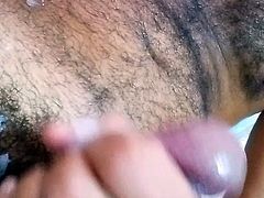 hairy arab man shoot cum