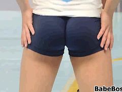 Sexy Athletes With Great Ass In Shorts