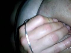 Sherry lubed up and fingered using two vibrators