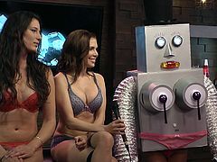 Today's reality morning show features some exciting presences, that can easily turn on the audience. Two ladies, wearing only sexy bikinis, are eager to respond to all the kinky questions, that may cross the naughty interviewers' minds. Dare to click and find out, what answers they gave!