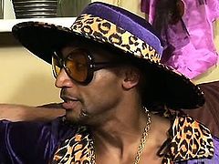 A pimp sodomizing a priest? This devilish debauchery of