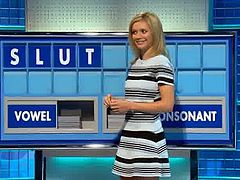 Rachel Riley Countdown Slut Word Oops