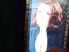 Scarlett Johansson Cumtribute