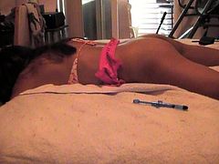 pounding sarah onthe edge of the bed 1