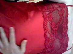 playing in red and trying to tease xx