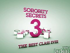 Hot teens and seduced teachers in Sorority Secrets 3