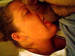 wife sucking cock