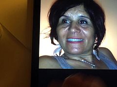 Cumming on friend mom's face