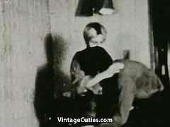 Amateur Couple in Oral Sex Twist (1950s Vintage)