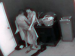 Married Couple Banging On Their Home Security Video