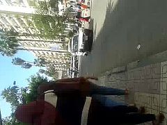 egyption huge curvy ass in street