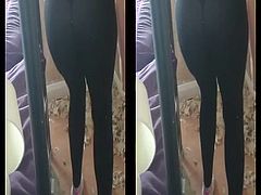 see through legging