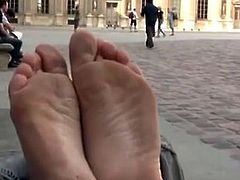 un beau jeu de pieds