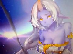 League of Legends Huge cum on Soraka