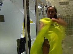 HUGE TITS: Annabel 'Big Brother Africa' Shower OMG! - Ameman