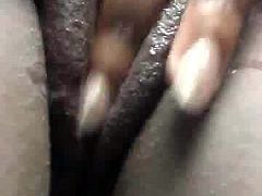 Black pussy very wet