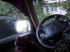 Russian whore. BJ in the car