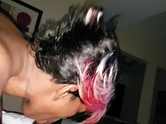 black girl sucking black dick