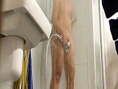 caught masturbating in shower