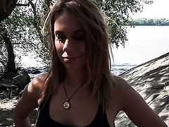 Ani Blackfox is fucking in public