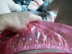 in meiner Gummihose gewichst