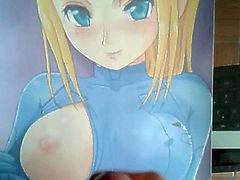 Samus Aran Cum Tribute