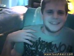 Gay sex cum stories Trace has the camera in