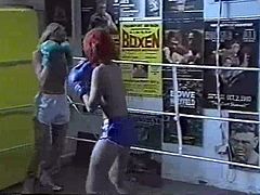 Real Topless Boxing