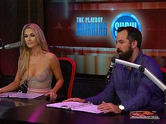 Playboy's Morning Show is entertaining to listen to and watch every day, no matter what. They do one thing every day that's somewhat the same. They interview very beautiful women, and they are often in lingerie or even topless, possibly naked. Just another reason to subscribe to Playboy, so click now!