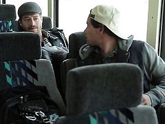 A blow job in the bus