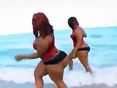 Bbws at the beach