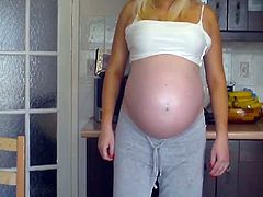 blonde pregnant