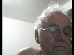 grandpa cum on cam