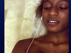 Skype with a hot ebony part 3