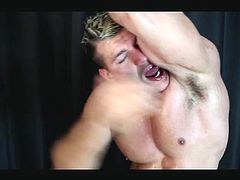 Oily Cocky Armpit Muscle Fetish