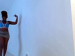 Ebony Sexy Dance Tease 1