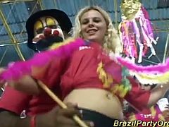 brazilian babes dancing and fucking at the latin dance party