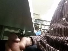 Public Masturbation in Library 7