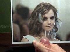 Cum tribute to Emma Watson (no.6)