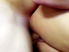 A couple has been having some sexual tensions for a while now. They finally confronted each other today and had a sexy time. The big dick is getting licked.