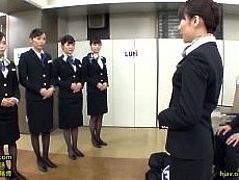 Just fun: japanese stewardess training 1/15
