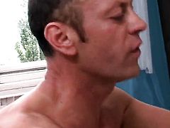 Nessa Devil with huge tits takes Rocco Siffredis cum loaded love wand in her butthole after cock sucking