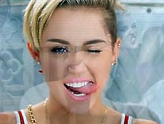 Miley Cyrus - 60 Second Jerk Off Challenge - ASMR Enhancement  Fakes4You
