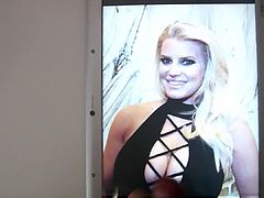 Jessica Simpson Cum Tribute 2